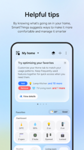 راهنمای ورود به SmartThings در اندروید