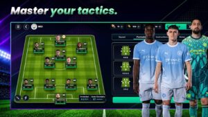 نمای بازی مربیگری Soccer Manager اندروید