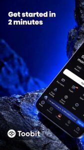 تنظیمات امنیتی و کپی تریدینگ در Toobit اندروید