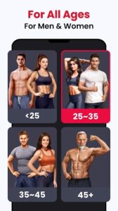 اسکرینشات 5 از Fitness Coach FitProSport FULL برای اندروید